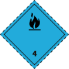 Class 4.3. Substances that, in contact with water may release inflamables gases