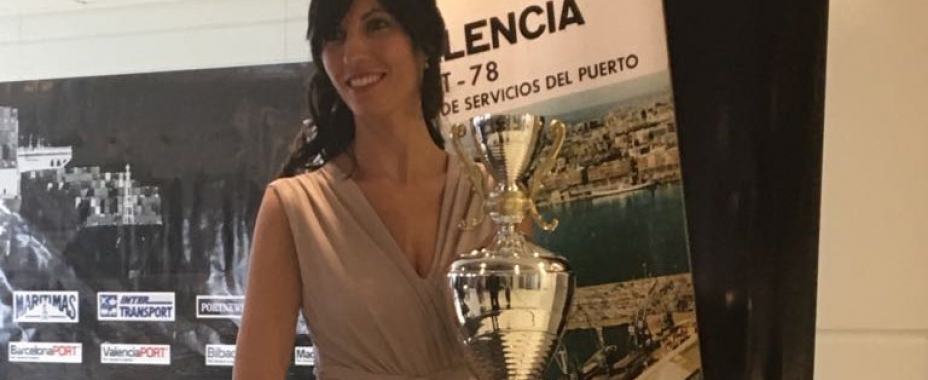 Eva Dorce premiada con el “Ánfora a la Simpatía Portuaria de Valencia 2017”