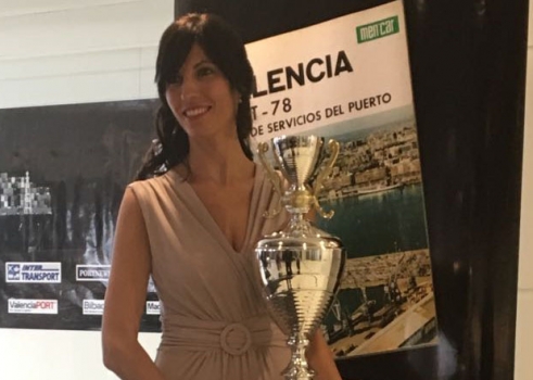 Eva Dorce premiada con el “Ánfora a la Simpatía Portuaria de Valencia 2017”
