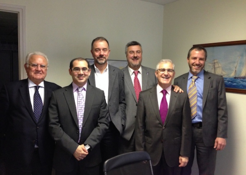 Importante reunión celebrada entre los directores de Asthon Cargo Barcelona, Bilbao y Valencia