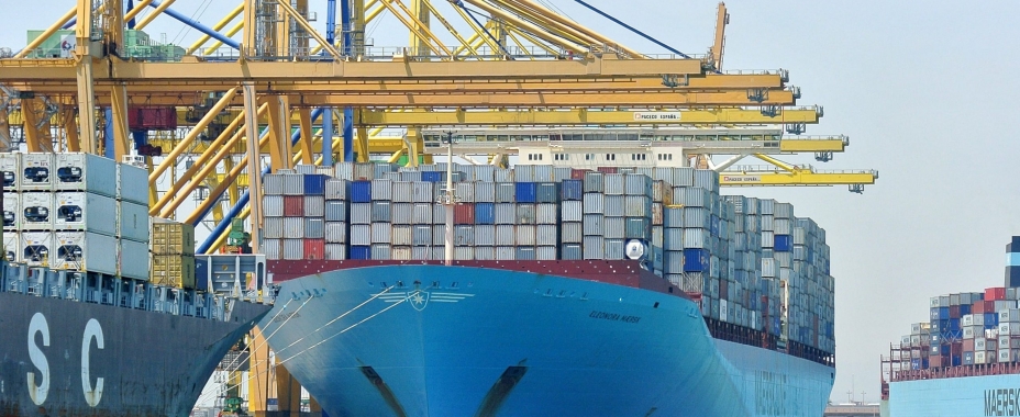 El tráfico portuario cae un 11% en el primer semestre del año