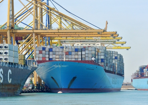 El tráfico portuario cae un 11% en el primer semestre del año